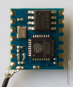ESP8266 ESP-04 board antenna connection rf cable