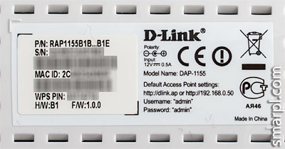 D-Link DAP-1155 B1 - teardown and hardware review | smarpl.com