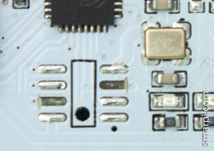 ESP8266 ESP-201 GPIO9 GPIO10 mod - step 3