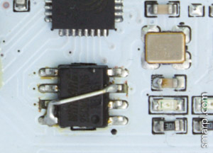 ESP8266 ESP-201 GPIO9 GPIO10 mod - step 5